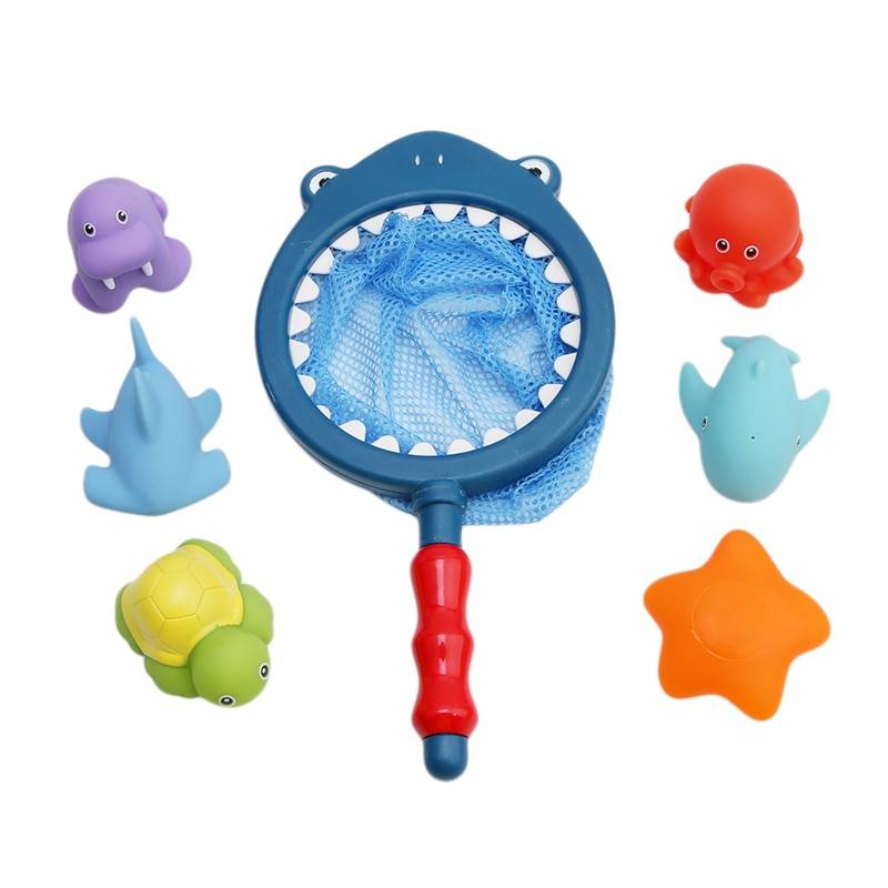 Fishing Toys with Net Set 7 Pcs Fishing Toys with Net Set 7 Pcs