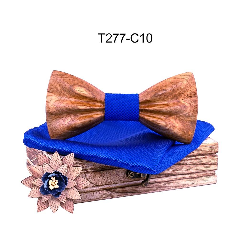 Boy's Fashion Wooden Bow Tie Set Boy's Fashion Wooden Bow Tie Set