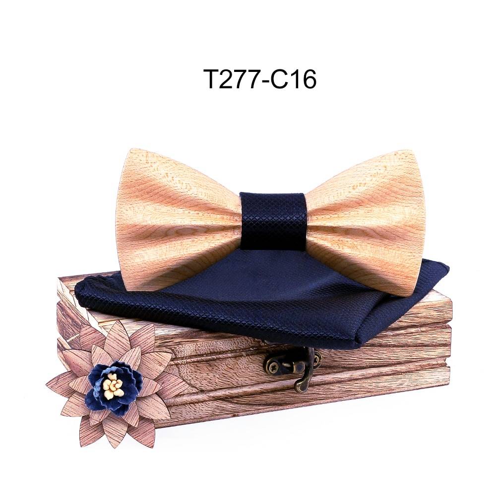 Boy's Fashion Wooden Bow Tie Set Boy's Fashion Wooden Bow Tie Set