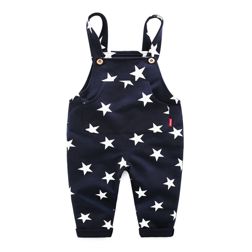 Toddler Boys' Jumpsuit in Star Print