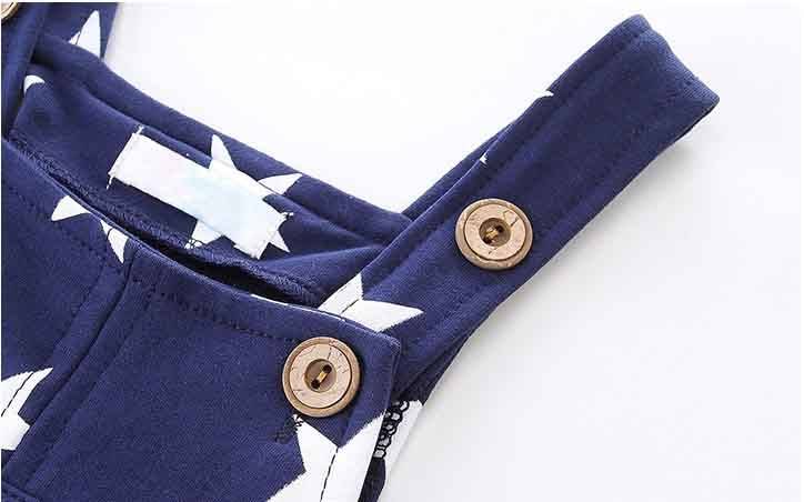 Toddler Boys' Jumpsuit in Star Print