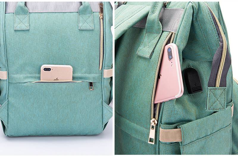 Large Capacity Waterproof Baby Diaper Bag Large Capacity Waterproof Baby Diaper Bag