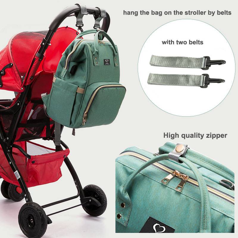Large Capacity Waterproof Baby Diaper Bag Large Capacity Waterproof Baby Diaper Bag